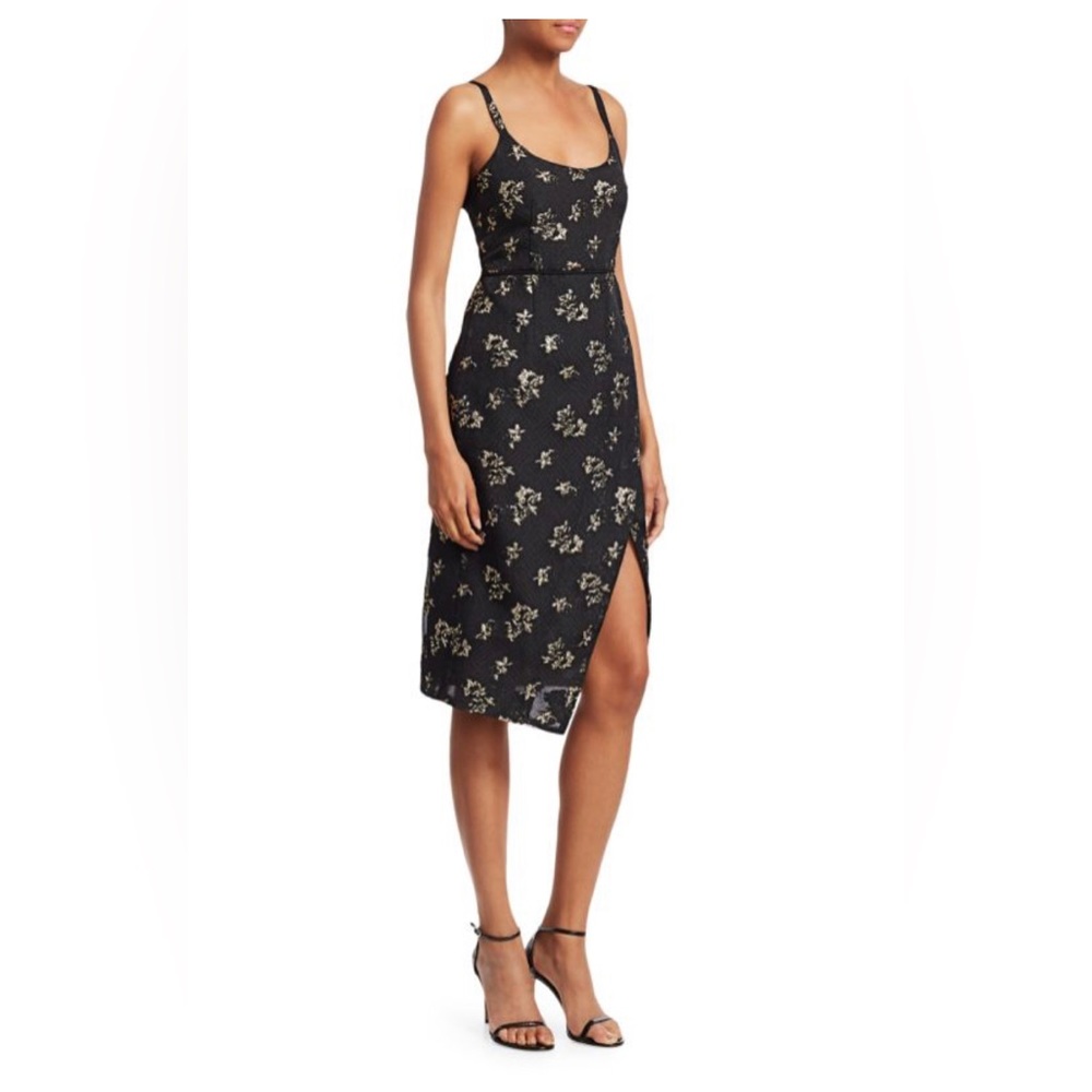 Black Iris The Lady Effie Floral Dress
